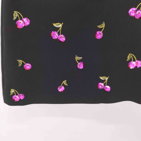 ケイトスペードニューヨーク kate spade NEW YORK レーヨン混 チェリー柄 ミニスカート レディース JPN:4
