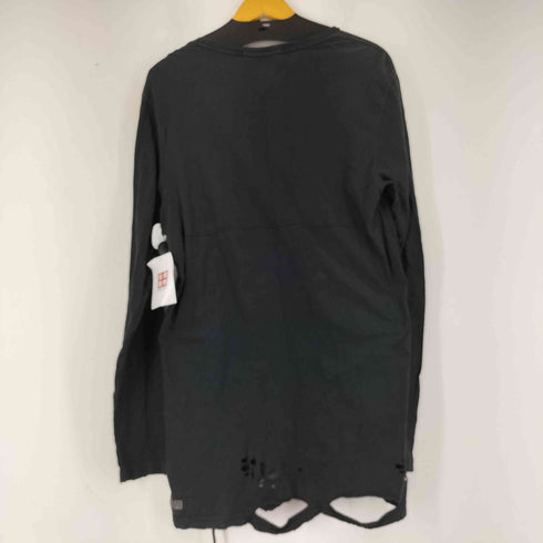 スビ KSUBI ダメージ加工 L/S Tシャツ メンズ JPN:M