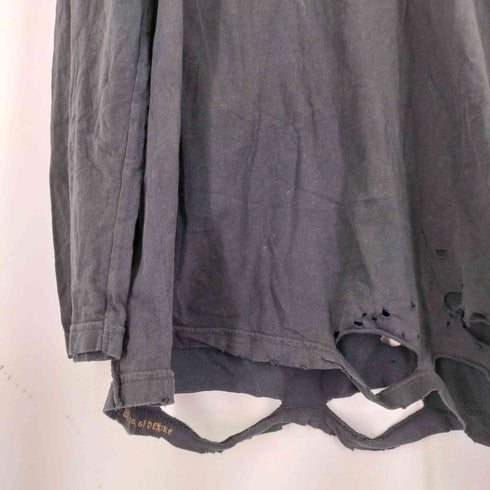 スビ KSUBI ダメージ加工 L/S Tシャツ メンズ JPN:M
