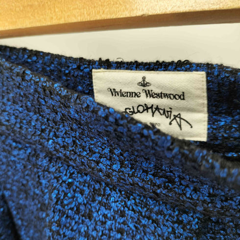 ヴィヴィアンウエストウッド アングロマニア Vivienne Westwood ANGLOMANIA ナイロン混ウールフレアミニスカート レディース EUR:38