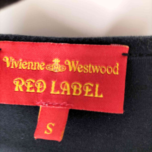 ヴィヴィアンウエストウッドレッドレーベル Vivienne Westwood RED LABEL ワンポイントオーブ刺繍 L/S トップス レディース import:S