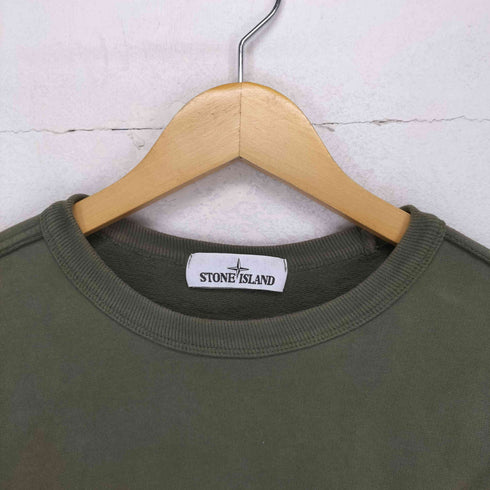 ストーンアイランド STONE ISLAND コットンクルーネックL/Sスウェット メンズ JPN:M