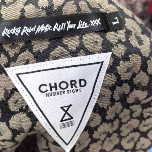 コードナンバーエイト CHORD NUMBER EIGHT REALIZEDWORKS レオパード ショーツ メンズ JPN:L