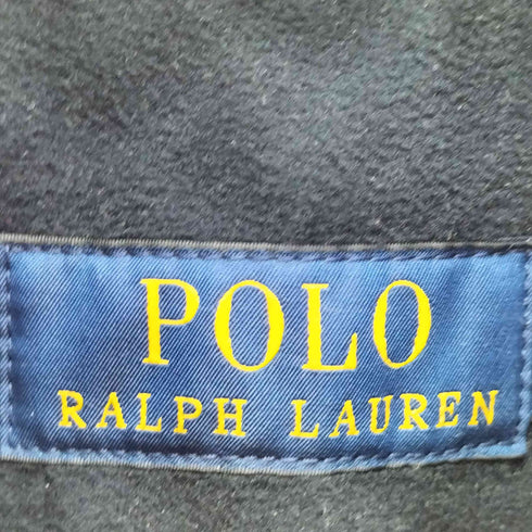 ポロラルフローレン POLO RALPH LAUREN フード内臓 裏地フリース スモールポニー刺繍シェルハイネックジップジャケット メンズ import:M