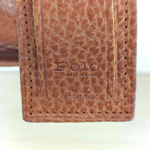ポロラルフローレン POLO RALPH LAUREN レザーショルダーバッグ レディース