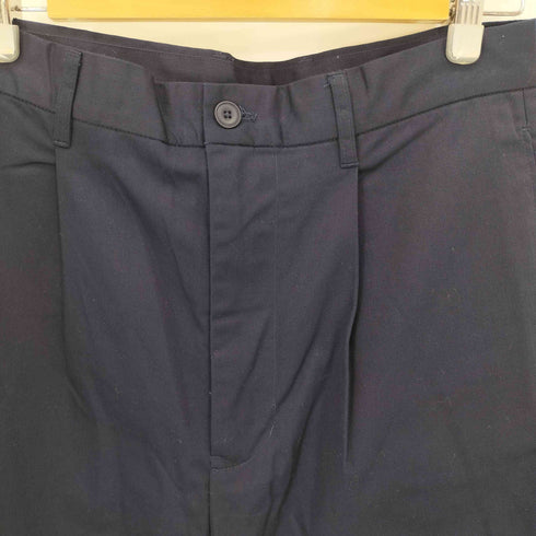 エマクローズ EMMA CLOTHES 別注 ロゴ型押しパッチ タックワイドバルーンテーパードチノパンツ メンズ JPN:L