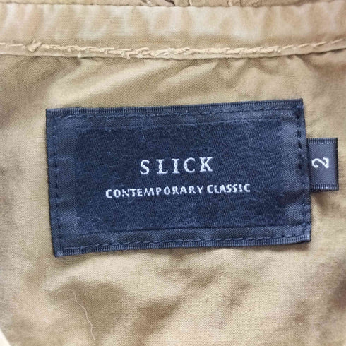 スリック SLICK contemporary classic フーデッドシャツジャケット レディース 2