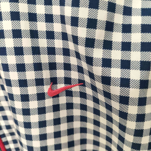 ナイキ NIKE ギンガムチェックジップジャケット レディース import:S
