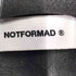 NOTFORMAD スタンドカラー フェイクレザーブルゾン ボックス ステッチ メンズ JPN:M