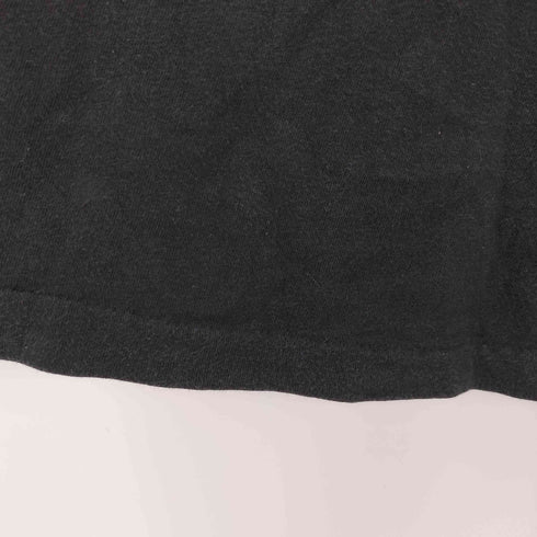 バンド プリント クルーネック ノースリーブTシャツ メンズ