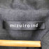 ミズイロインド mizuiro ind スタンドカラーフレアジレワンピース レディース