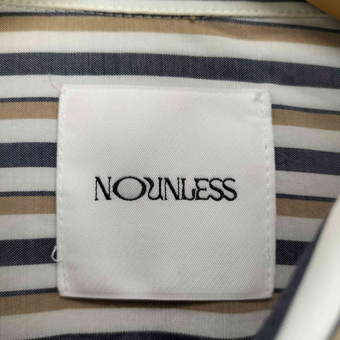 NOUNLESS STRIPE PLAYFUL SHIRT DOMESTIC レディース JPN:1