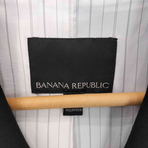 バナナリパブリック BANANA REPUBLIC ウール混 2B シングルテーラードジャケット レディース JPN:2