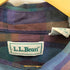 エルエルビーン L.L.Bean 80S チェックレギュラーカラーシャツ メンズ import:XL