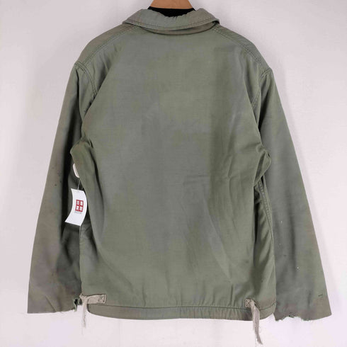 ユーエスネイビー U.S.NAVY 60-70s A-2 デッキジャケット SCOVILL GRIPPER ZIP メンズ