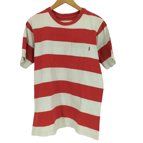 シュプリーム Supreme 12SS Striped Pocket Tee メンズ import:S