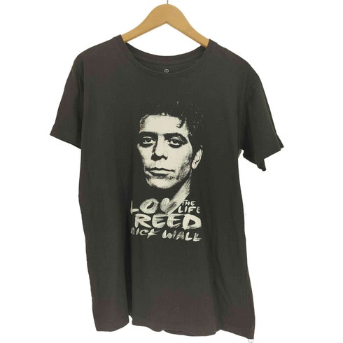 レクトログラウンデッド LECTRO GROUNDED The Life By Mick Wall アーティスト プリント クルーネック Tシャツ バンドTシャツ メンズ import:M