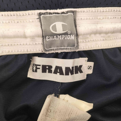 チャンピオン Champion FRANK ロゴ ワッペン 目あり ショートパンツ バスパン メンズ S