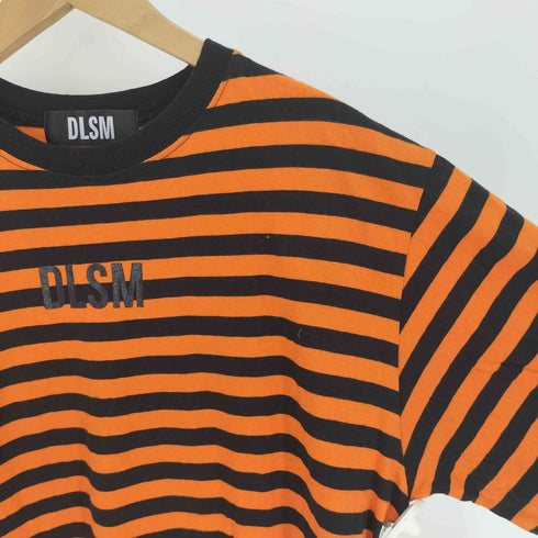 デュアリズム DUALISM DLSM ロゴ プリント バック X ボーダー Tシャツ メンズ
