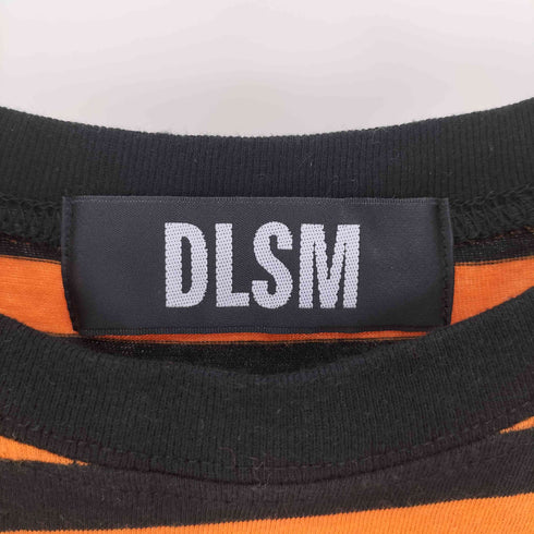 デュアリズム DUALISM DLSM ロゴ プリント バック X ボーダー Tシャツ メンズ