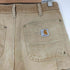 カーハート Carhartt 90S MADE IN USA ダブルニー ダック ペインターパンツ メンズ 33×32