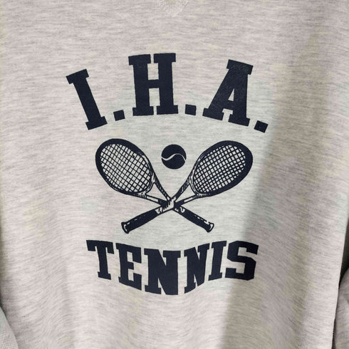 ラッセルアスレチック RUSSELL ATHLETIC 90s USA製 PRO Cotton 前V ラバープリントスウェット メンズ import:L