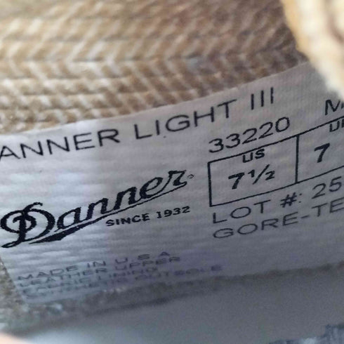 ダナー Danner DANNER LIGHT III GORE-TEX メンズ 7 1/2