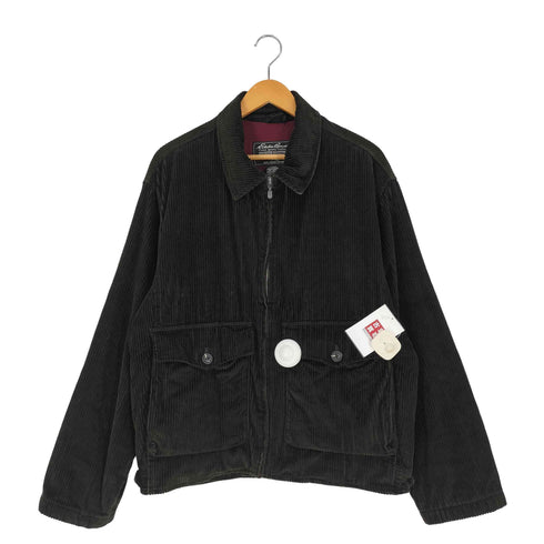 エディーバウアー Eddie Bauer 90-00s 裏キルティング 太畝 コーデュロイ ブルゾン メンズ import:S