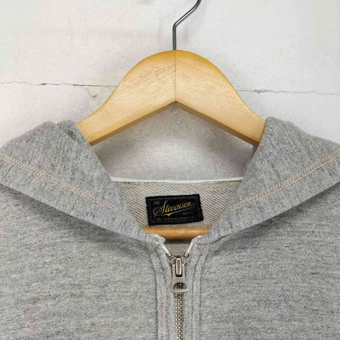スティーブンソンオーバーオール STEVENSON OVERALL CO. パイル地 ジップパーカー メンズ