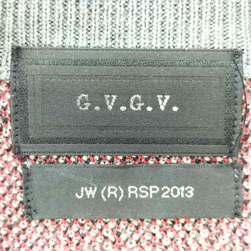 ジーブイジーブイ GVGV プリント クルーネックニット レディース JPN:S