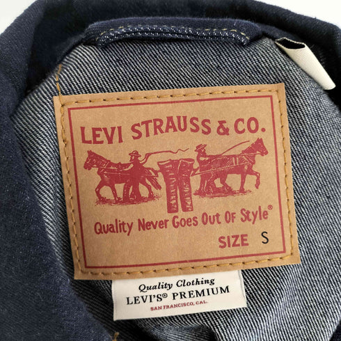 リーバイス Levis デニムトラッカージャケット メンズ S