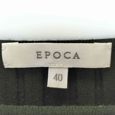 エポカ Epoca La maglia リブニットドレス レディース 40