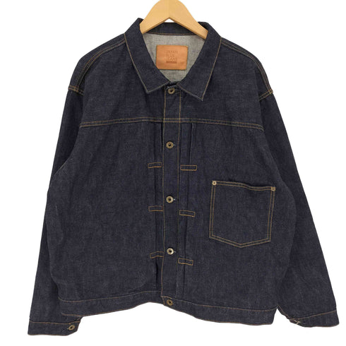 ジャパンブルージーンズ JAPAN BLUE JEANS 1st type 14.8oz DENIM JACKET 1st型 14.8oz アメリカ綿セルヴィッチ デニムジャケット 濃紺 メンズ JPN:44