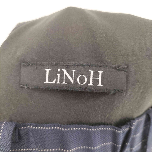 リノー LiNoH ウールギャバジンワイドバギーロングパンツ メンズ JPN:1