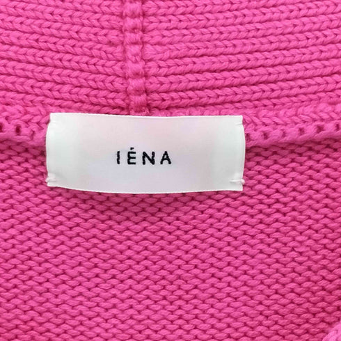 イエナ IENA カシミヤ混天竺 Vネック プルオーバー ニット レディース