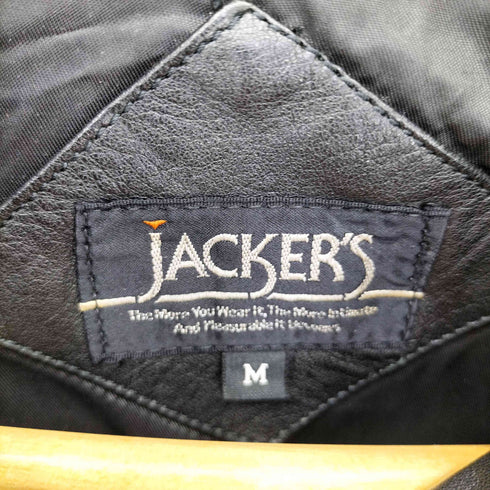 カウレザー中綿ジャケット メンズ import:M