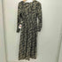 エヌナチュラルビューティーベーシック N.NATURAL BEAUTY BASIC 20SS 総柄 ペイントドットハイウエストワンピース レディース JPN:M