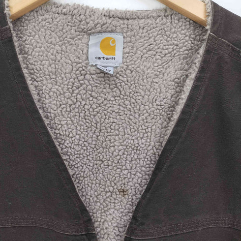 カーハート Carhartt Boa Duck Vest 裏ボア ダック地 ベスト ジャケット 3XL ビッグサイズ メンズ 3XL