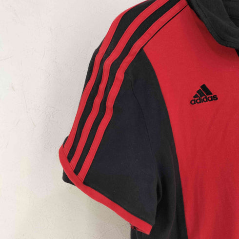 アディダス adidas カットソー地 サッカーシャツ メンズ JPN:L