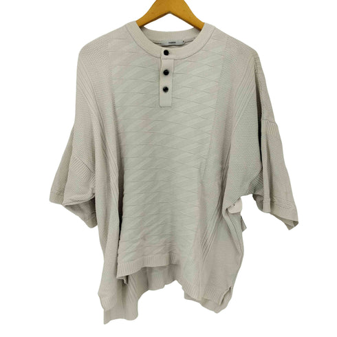 ヤシキ yashiki Seiryu Henley Knit メンズ JPN:3