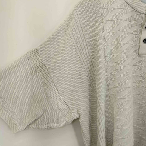ヤシキ yashiki Seiryu Henley Knit メンズ JPN:3