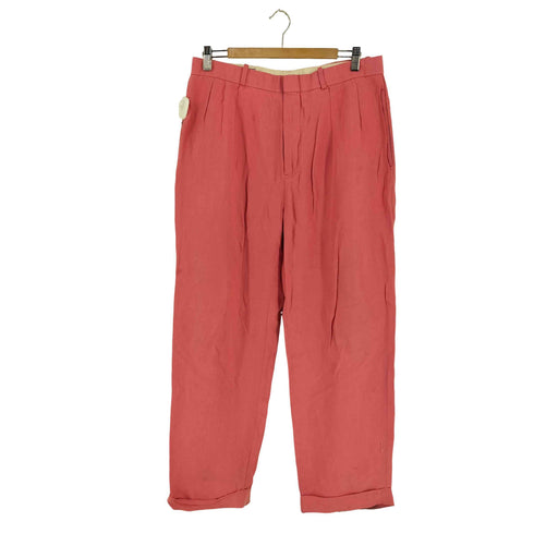 ポロバイラルフローレン Polo by RALPH LAUREN リネンシルク 2タックスラックス メンズ 33