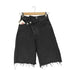 マウジー moussy CROSS WAIST ハーフパンツ デニム ショートパンツ レディース JPN:0