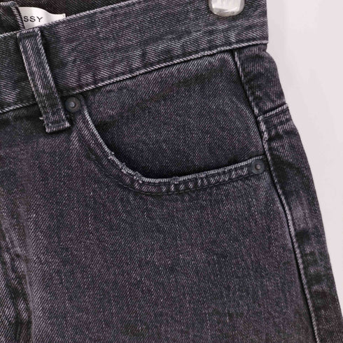 マウジー moussy CROSS WAIST ハーフパンツ デニム ショートパンツ レディース JPN:0