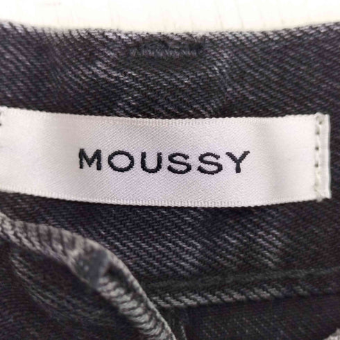 マウジー moussy CROSS WAIST ハーフパンツ デニム ショートパンツ レディース JPN:0