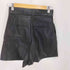 ザラ ZARA フェイクレザーショーツ レディース import:S