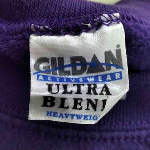 ギルダン GILDAN メキシコ製 フロント刺繍 クルーネックスウェット メンズ import:L