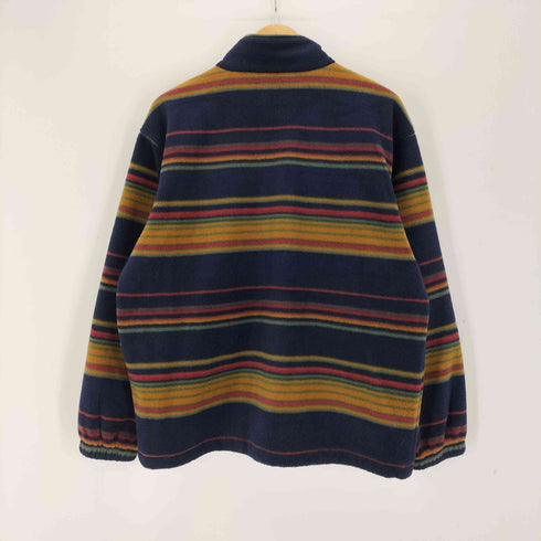 シュプリーム Supreme Stripe Zip Up Fleece Jacket メンズ JPN:M