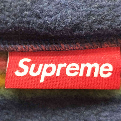 シュプリーム Supreme Stripe Zip Up Fleece Jacket メンズ JPN:M