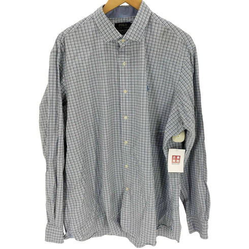 ポロラルフローレン POLO RALPH LAUREN STRETCH チェックシャツ メンズ XXL